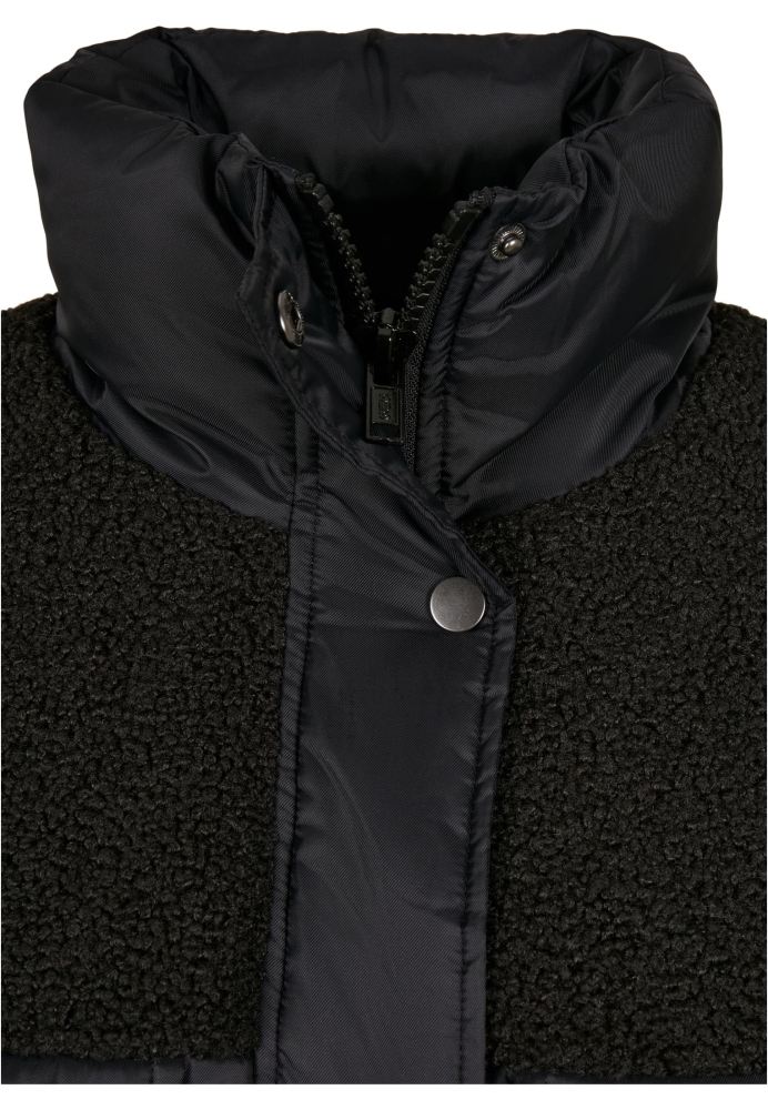 Geaca Sherpa Mix Puffer dama Urban Classics