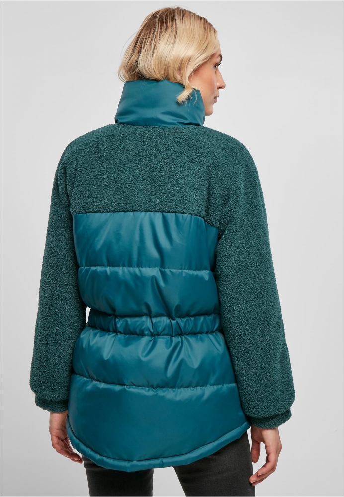 Geaca Sherpa Mix Puffer dama Urban Classics