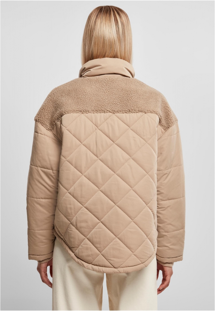 Geaca Oversized Diamond Quilt Puffer dama Urban Classics