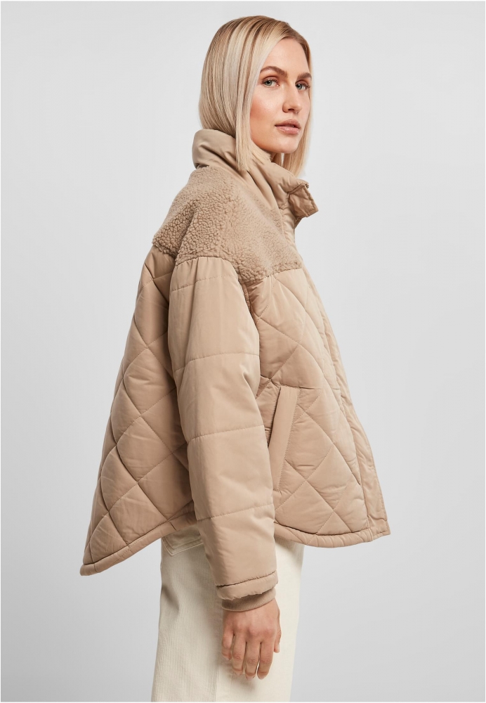 Geaca Oversized Diamond Quilt Puffer dama Urban Classics