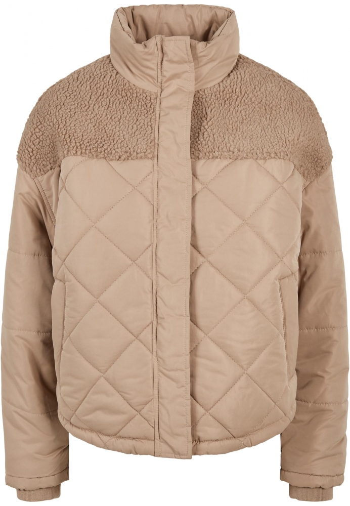 Geaca Oversized Diamond Quilt Puffer dama Urban Classics