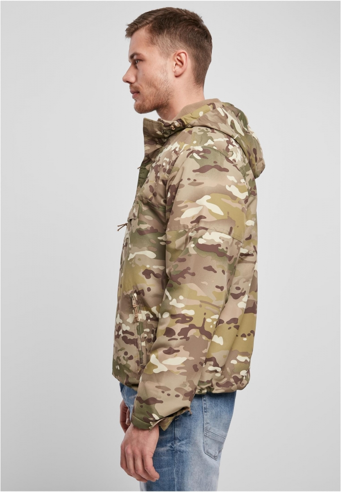 Geaca subtire de vant Fleece Pull Over Brandit