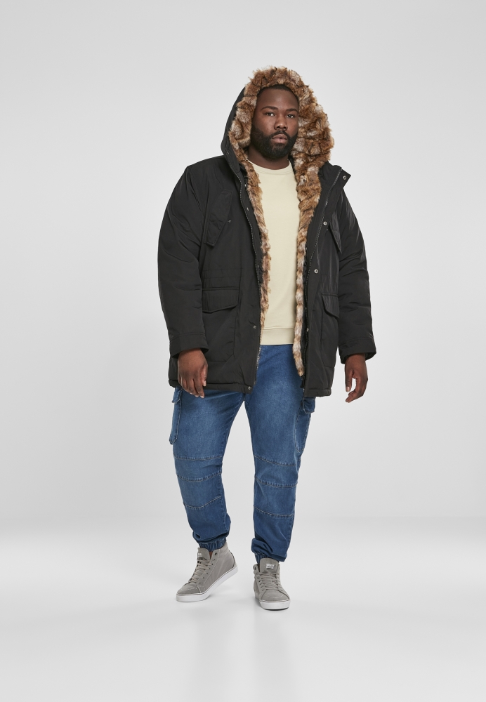 Parka Hooded Faux Fur Urban Classics