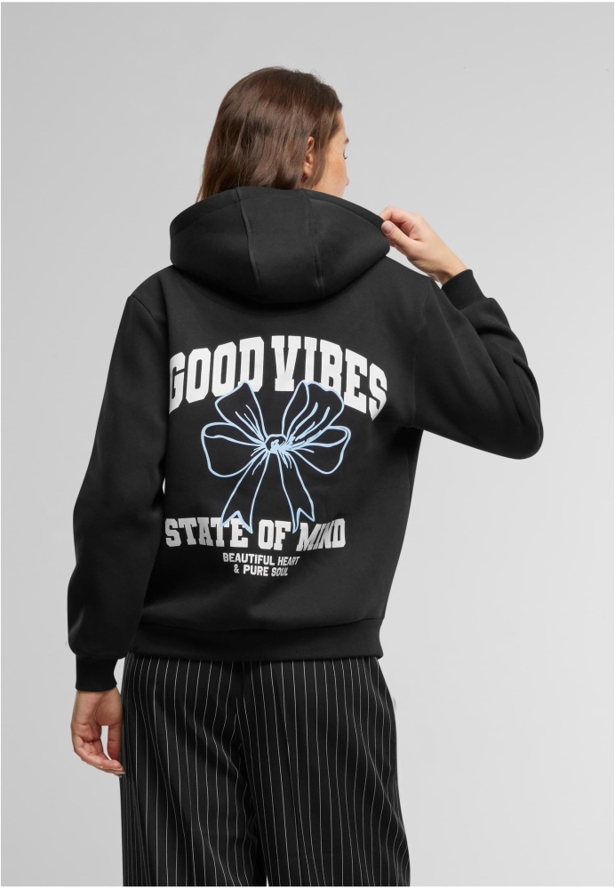 Hanorac gluga Good Vibes Bow Fluffy dama Miss Tee