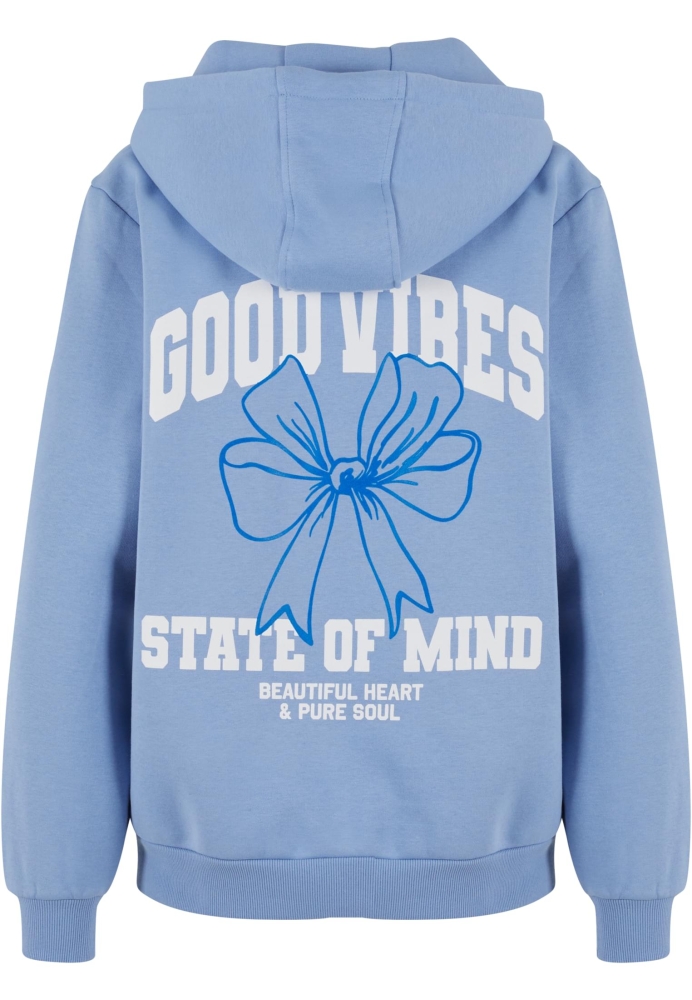 Hanorac gluga Good Vibes Bow Fluffy dama Miss Tee