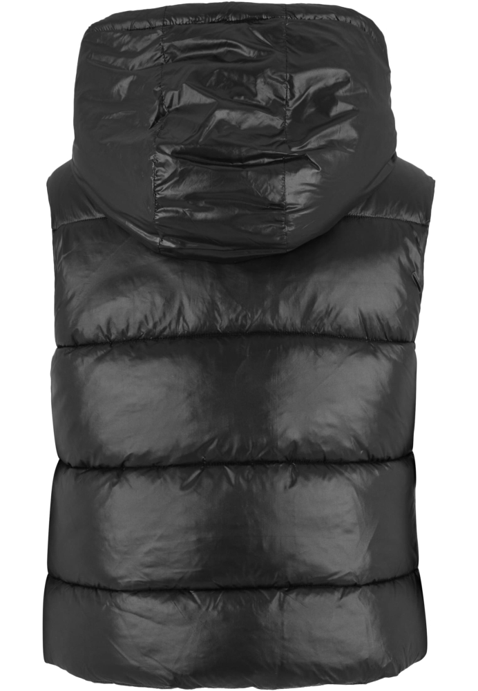 Vesta casual Recycled Shiny Puffer with Hood dama Urban Classics