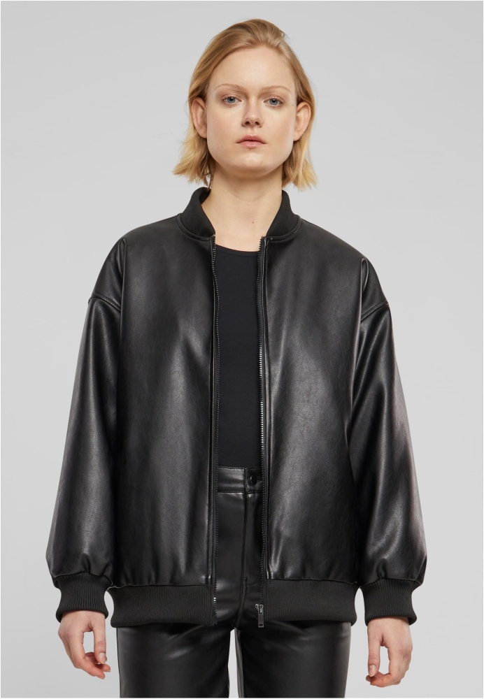 Geaca Synthetic piele Bomber dama Urban Classics