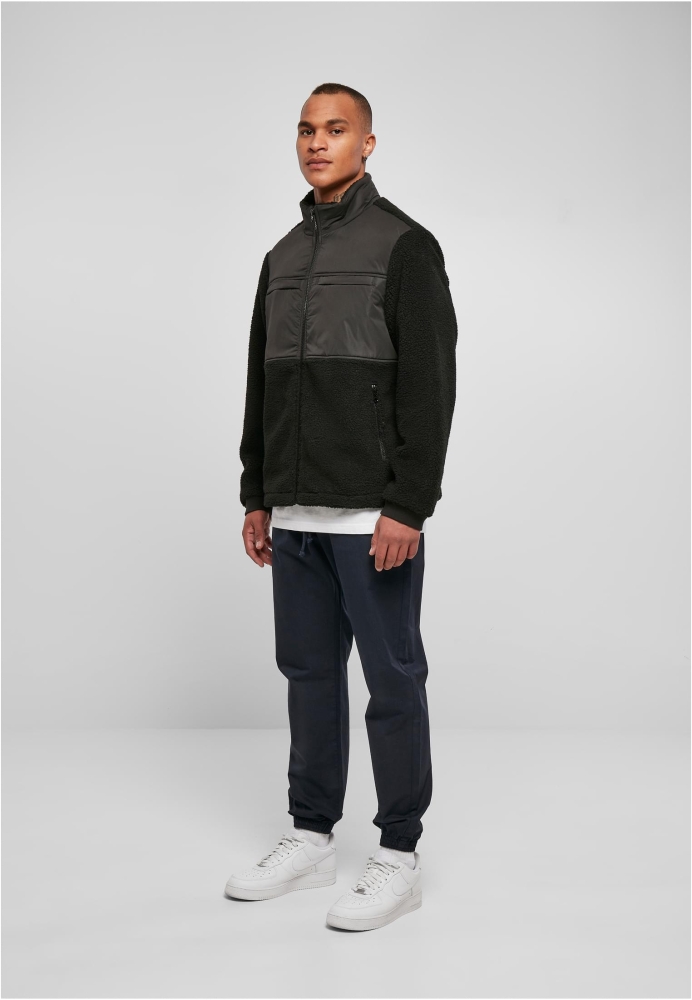 Geaca Patched Sherpa Urban Classics