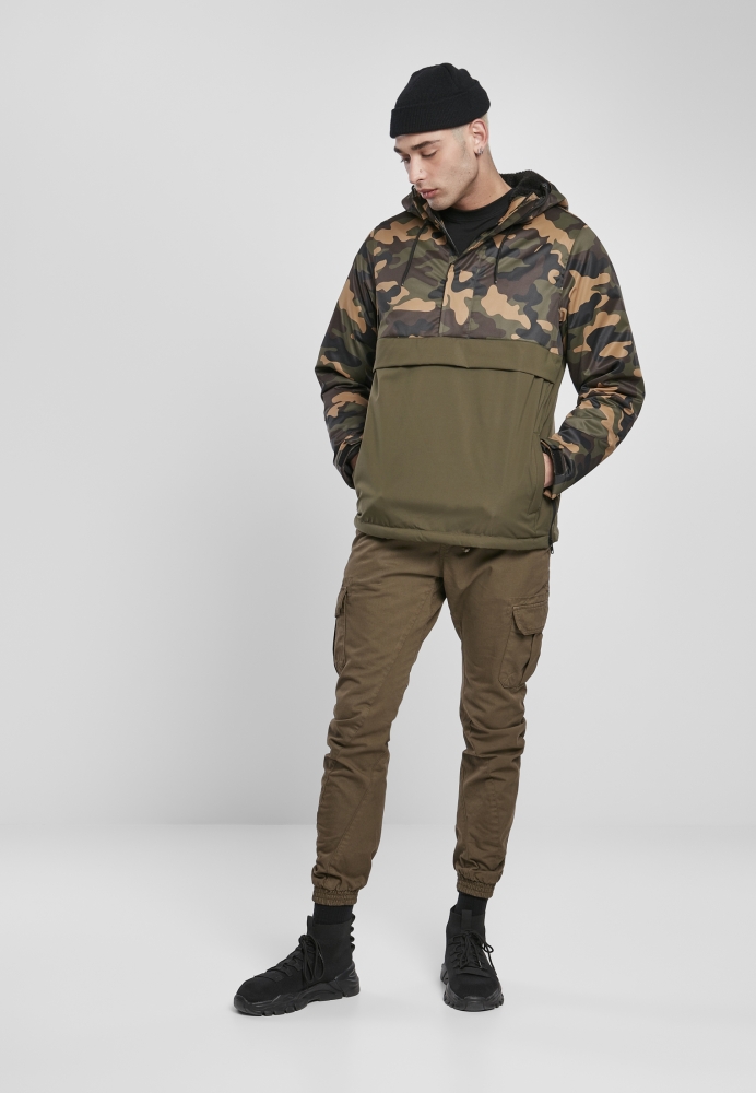 Geaca Camo Mix Pull Over Urban Classics