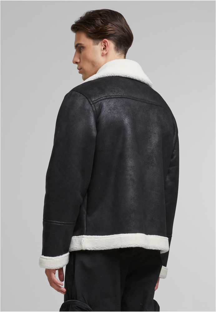 Geaca Shearling Biker Urban Classics