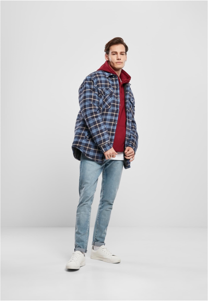 Camasa urban Geaca Plaid Quilted Urban Classics