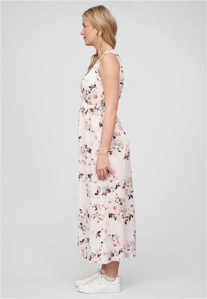 Maxi Kleid in Wickeloptik mit Blumen All Over Print Cloud5ive