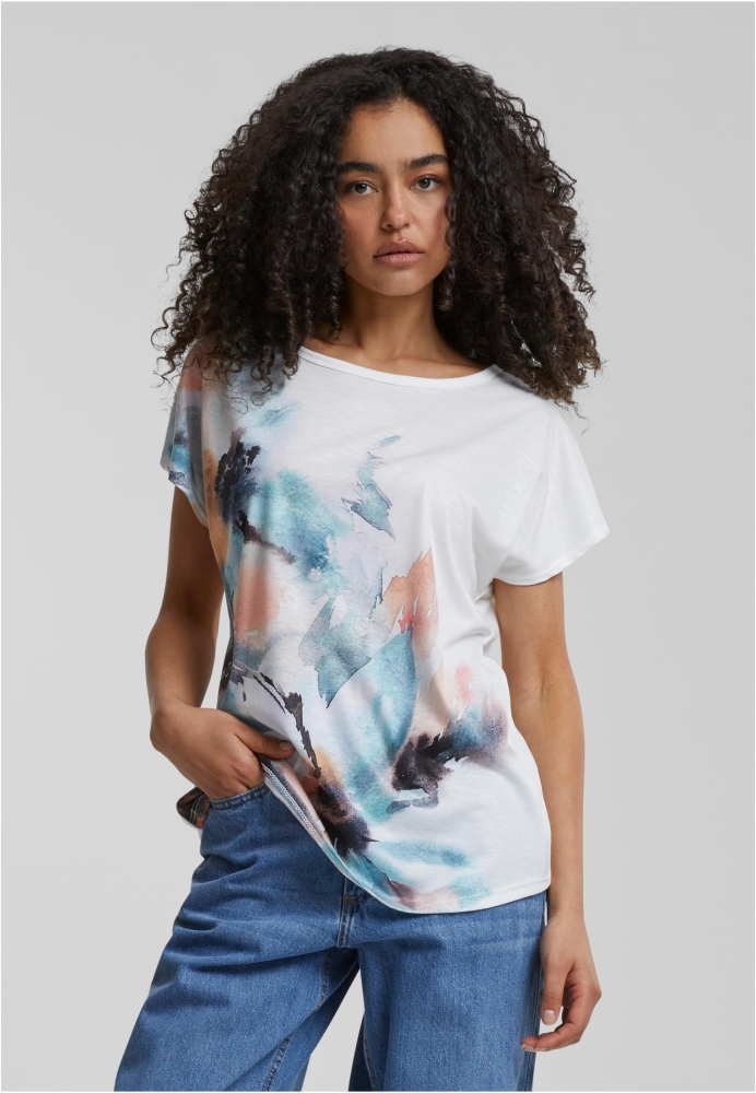 Camasa urban Cloud5ive Damen Viskose T- mit Pusteblumen Print