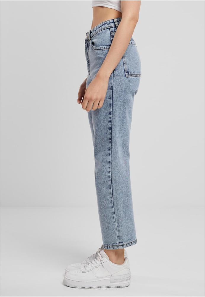 Pantaloni scurt Straight Leg Denim dama Urban Classics