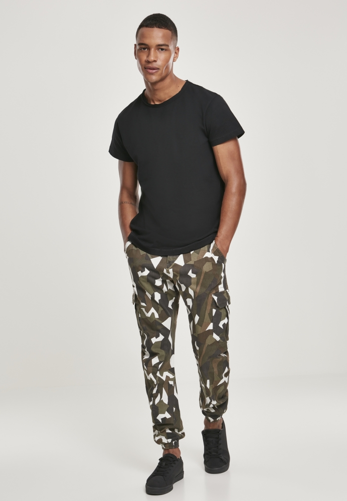 Pantaloni Geometric Camo Stretch Twill Cargo Urban Classics