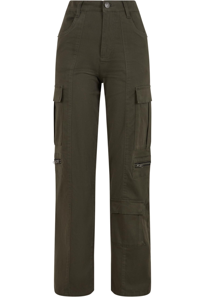 Pantaloni Loose Utility Stretch Twill dama Urban Classics