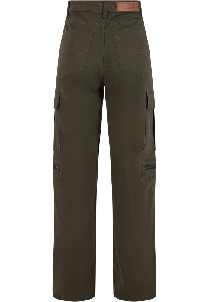 Pantaloni Loose Utility Stretch Twill dama Urban Classics