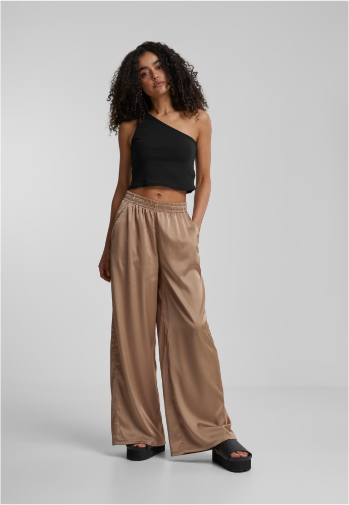 Pantaloni Satin Wide Leg dama Urban Classics