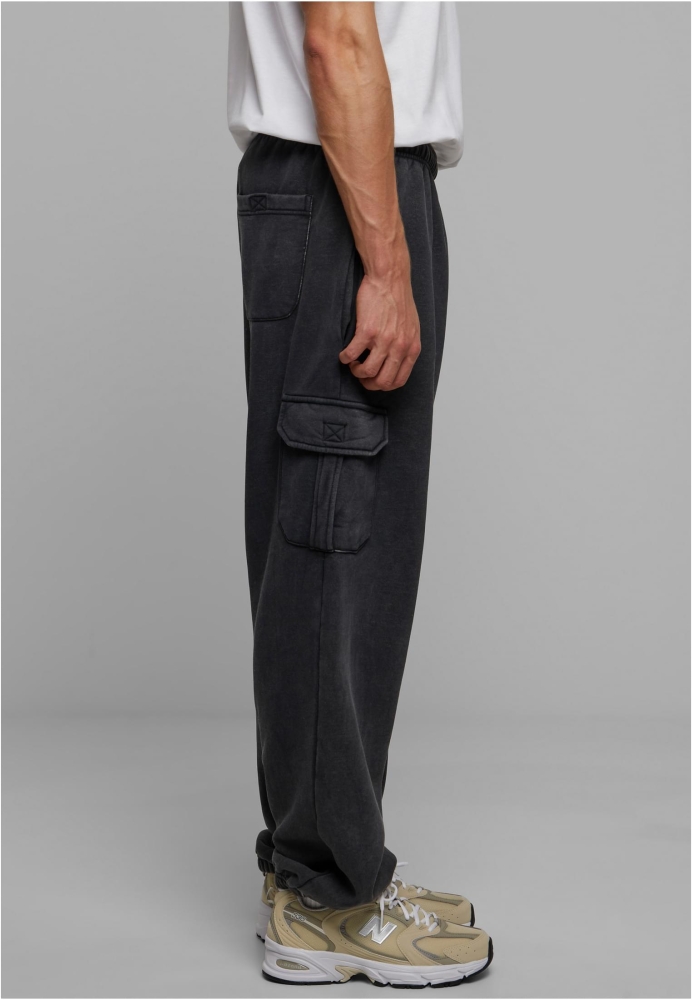 Pantaloni sport urban Acid Washed Cargo Urban Classics