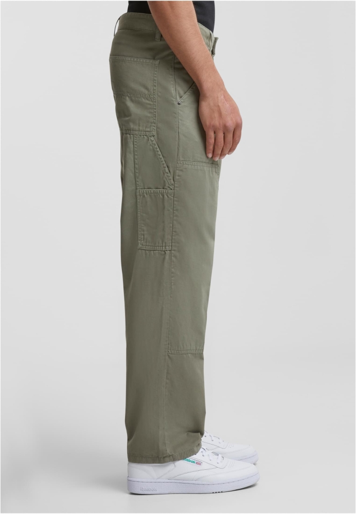 Pantaloni Twill Double Knee Urban Classics