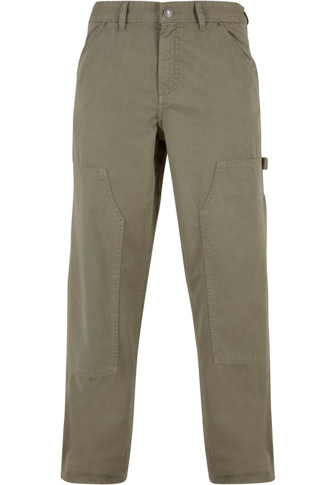 Pantaloni Twill Double Knee Urban Classics