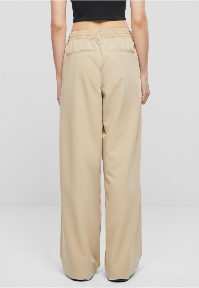 Pantaloni Ultra Wide Pleat-Front dama Urban Classics