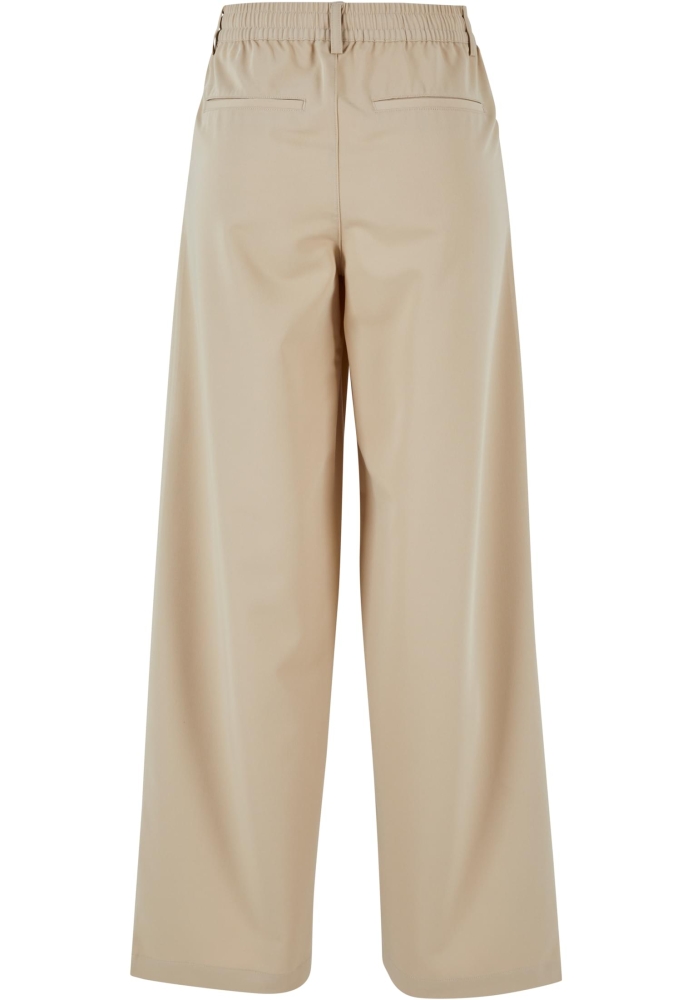 Pantaloni Ultra Wide Pleat-Front dama Urban Classics