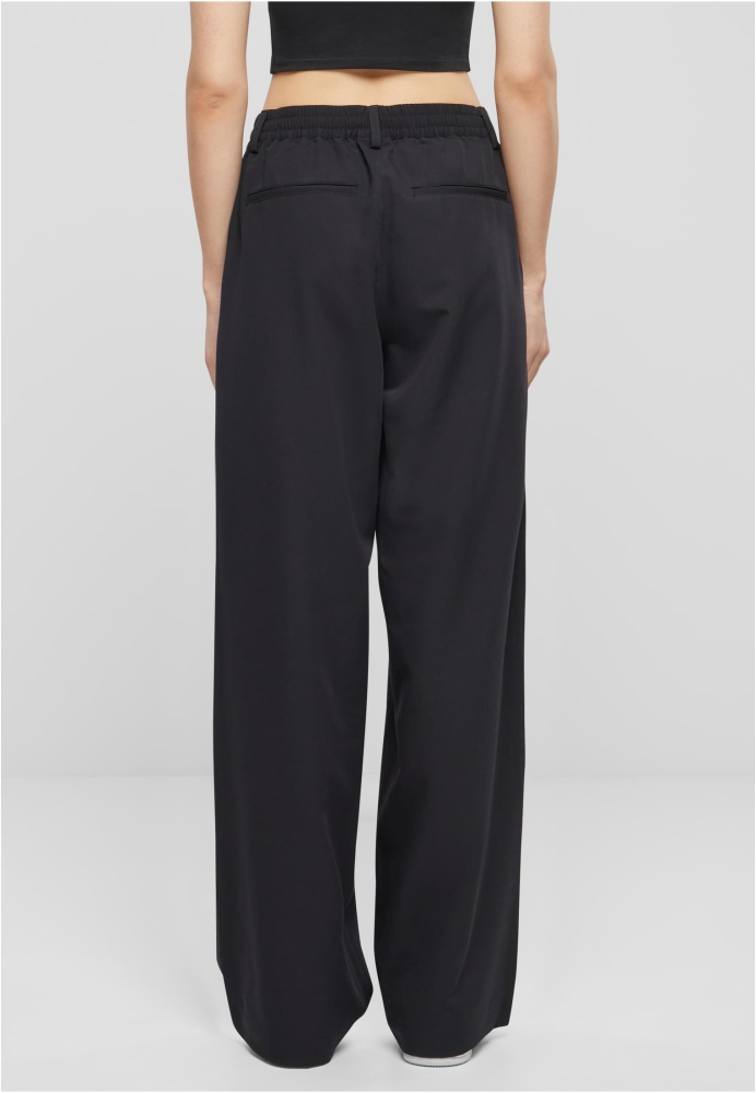 Pantaloni Ultra Wide Pleat-Front dama Urban Classics