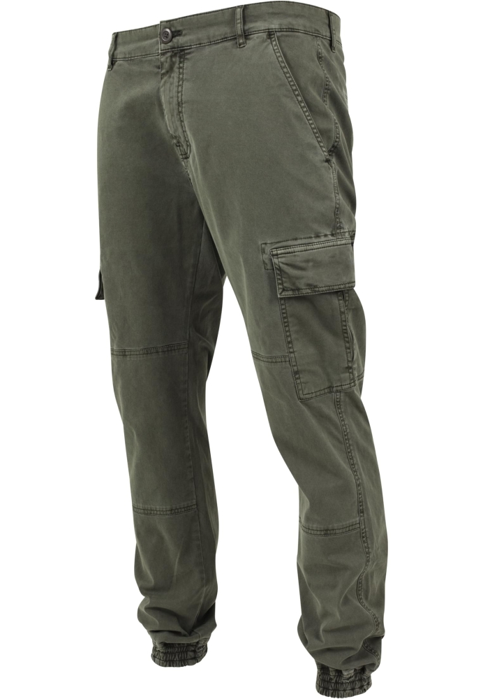 Pantaloni Washed Cargo Twill Jogging Urban Classics