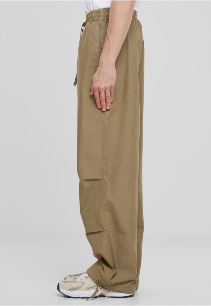 Pantaloni Wide Poplin Urban Classics