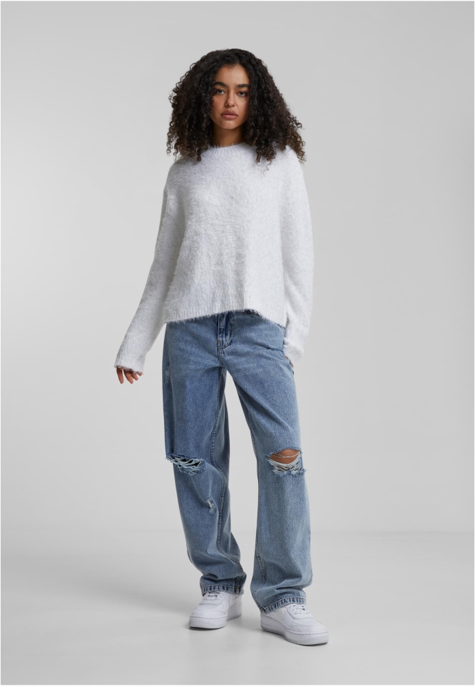 Feather Mock Neck Sweater dama Urban Classics