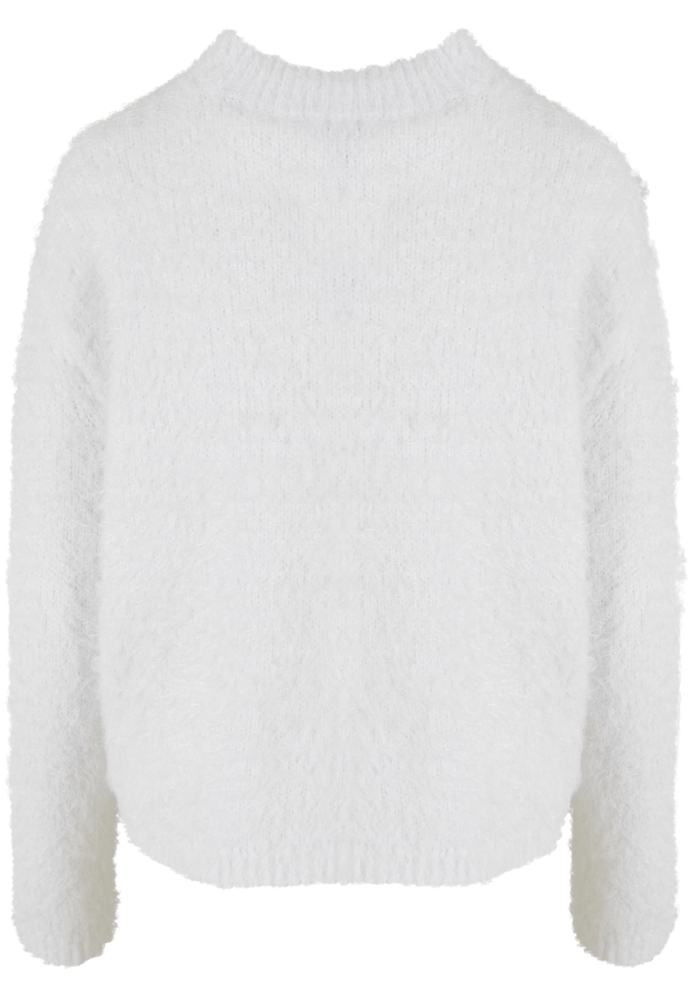 Feather Mock Neck Sweater dama Urban Classics