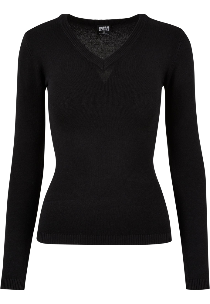 Knitted V-Neck Sweater dama Urban Classics