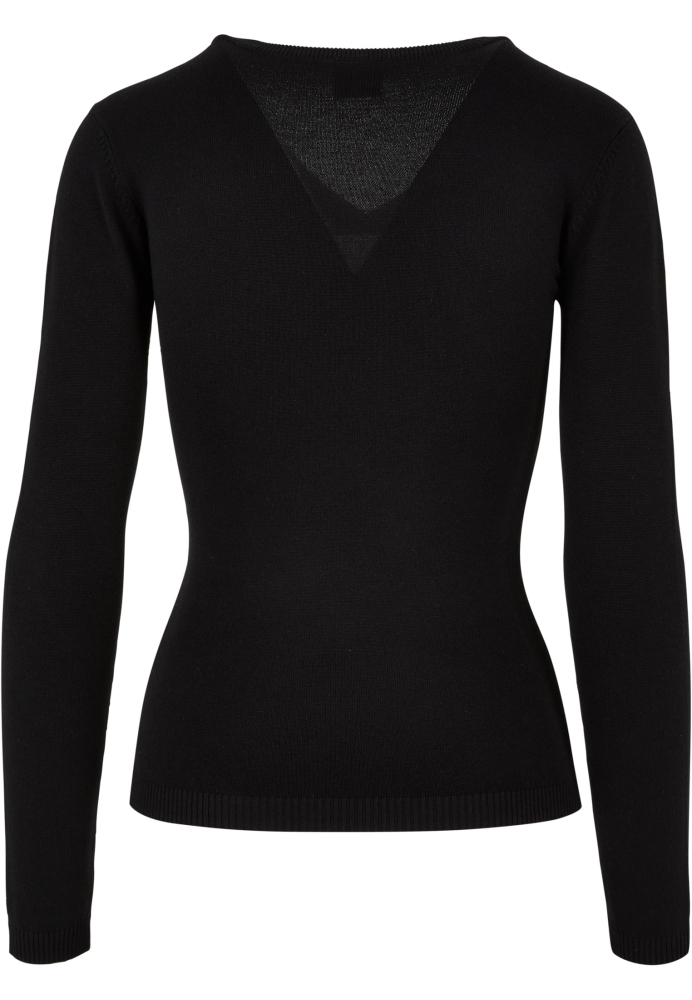 Knitted V-Neck Sweater dama Urban Classics