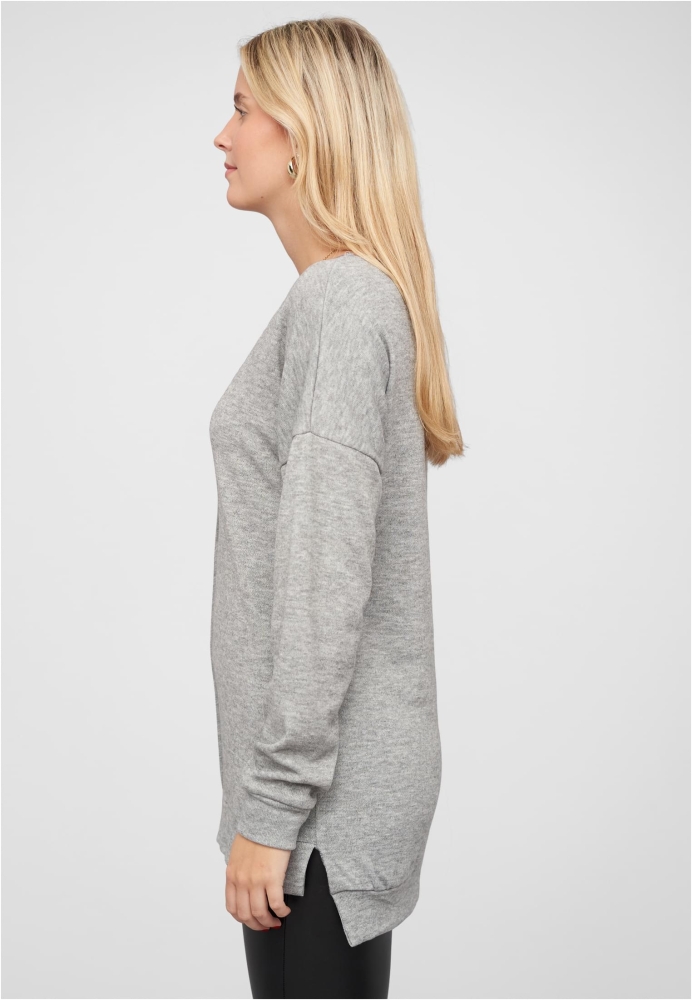 Oversized Sweater V-Neck Pullover Cloud5ive