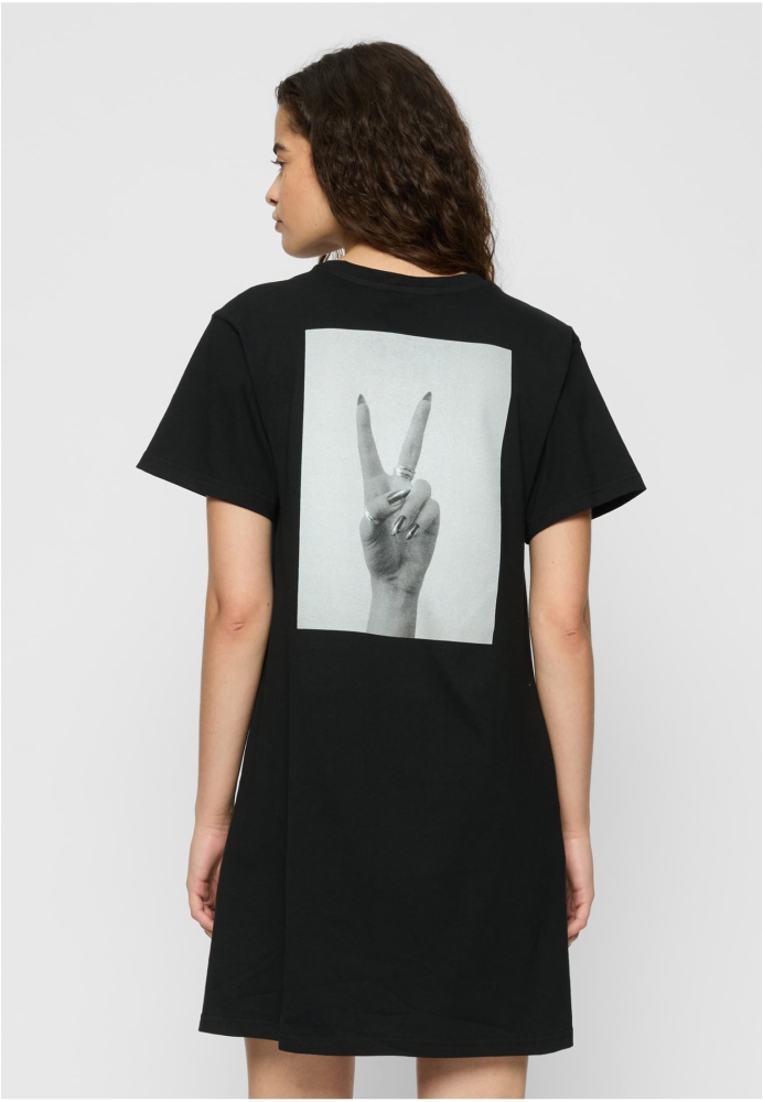 Rochie Tricou Girls Peace Hand dama Miss Tee