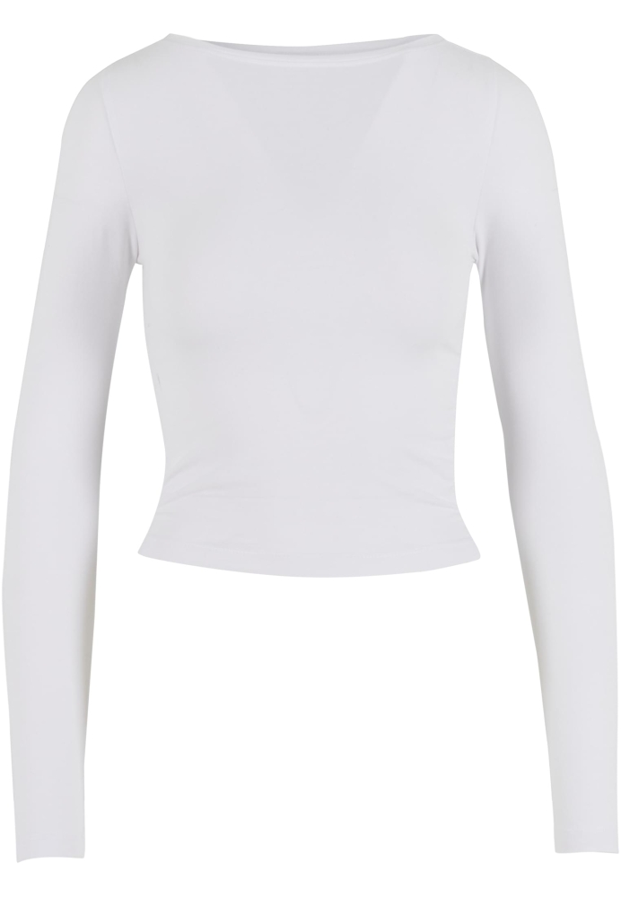 Ruffled Super Slim Longsleeve dama Urban Classics