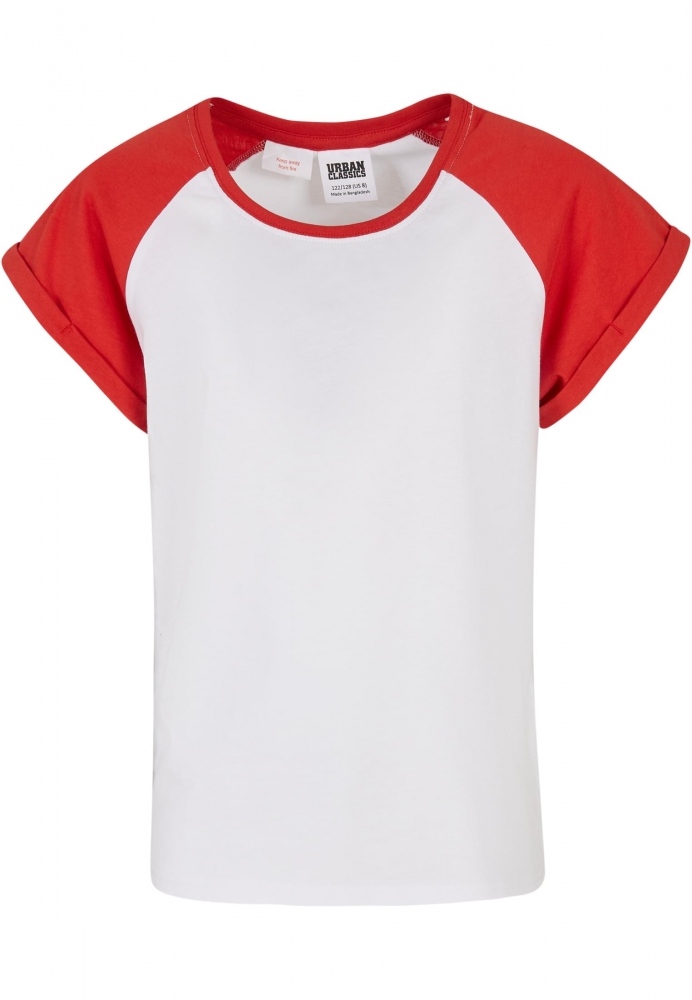 Tricou Girls Contrast Raglan 2-Pack Urban Classics