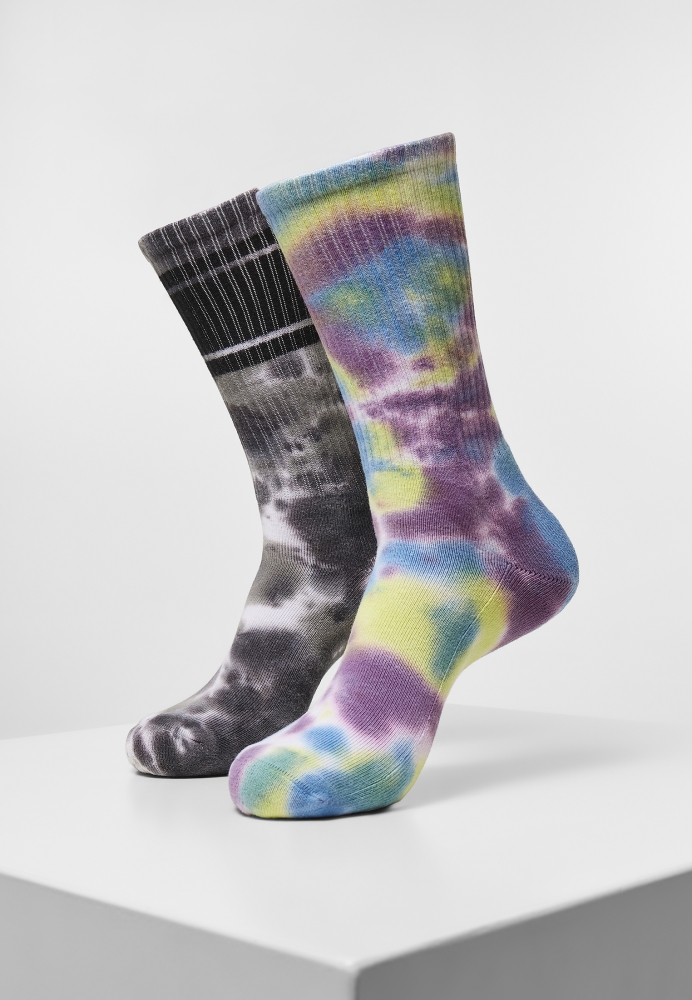 Sosete casual Tie Dye 2-Pack Urban Classics