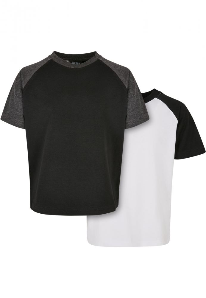 Tricou Boys Raglan Contrast 2-Pack Urban Classics