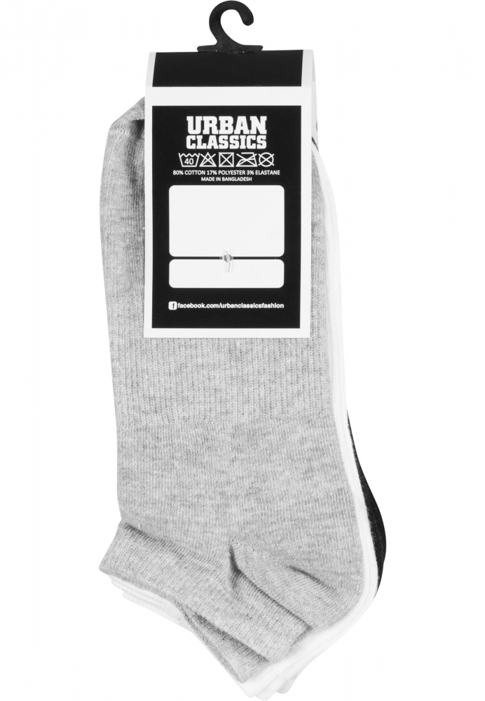 Sosete casual No Show 5-Pack Urban Classics