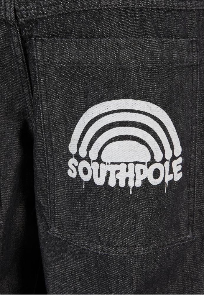 Southpole Spray Logo Denim Starter