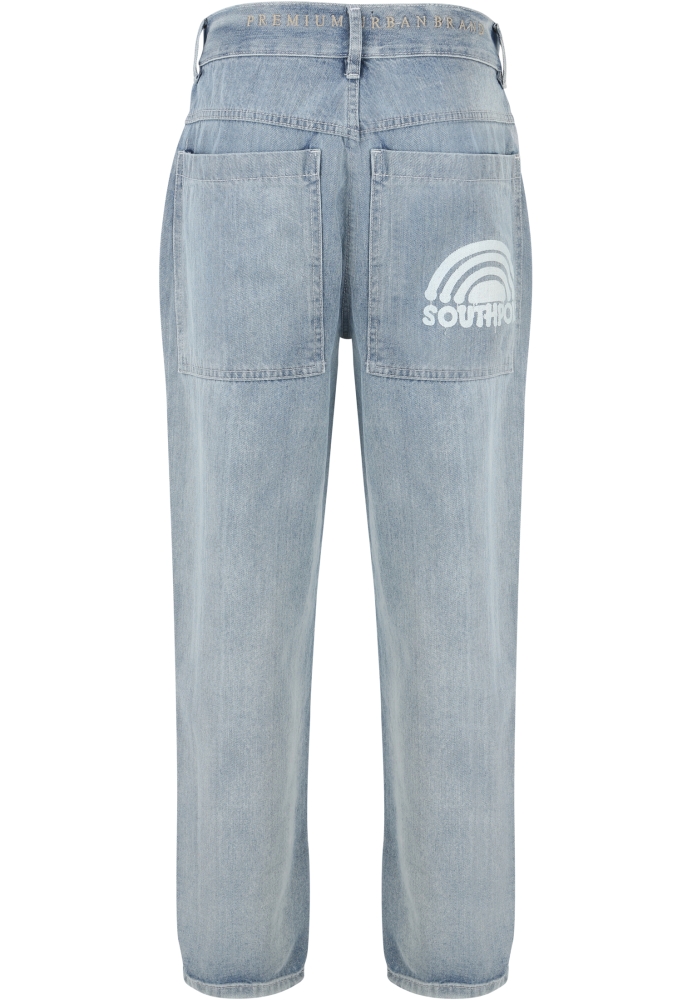 Southpole Spray Logo Denim