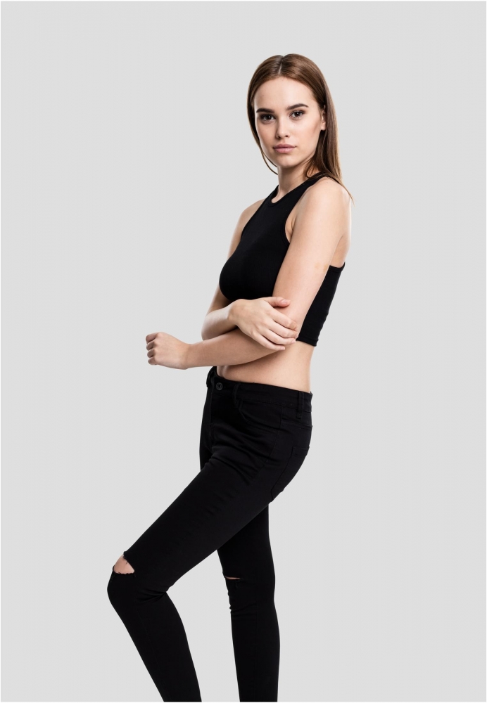 Top scurt Rib dama Urban Classics