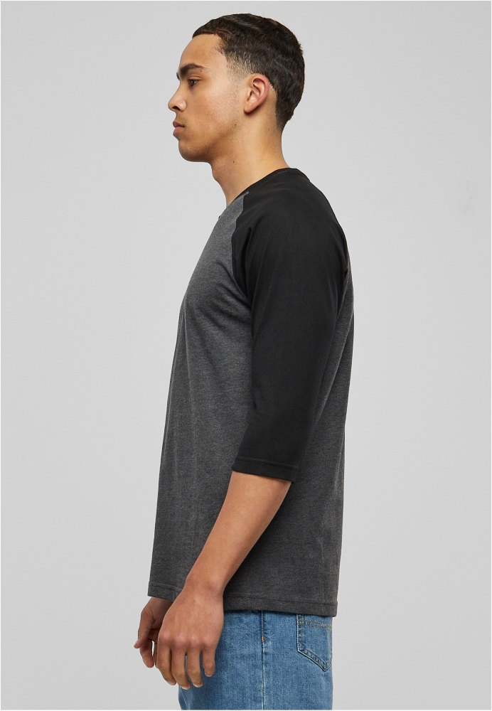 Tricou Contrast 3/4 Sleeve Raglan Urban Classics