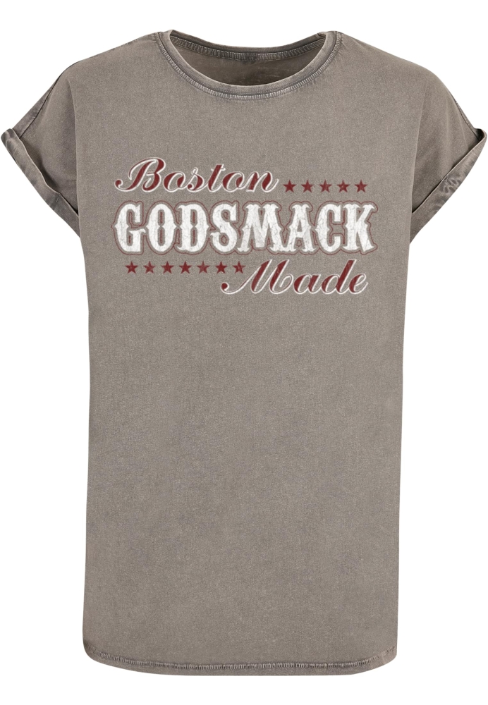 Camasa urban Godsmack - Boston Made Acid Washed T- dama Merchcode