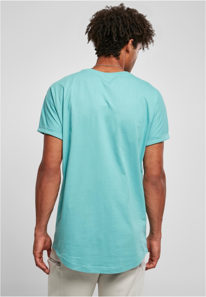 Tricou Long Shaped Turnup Urban Classics