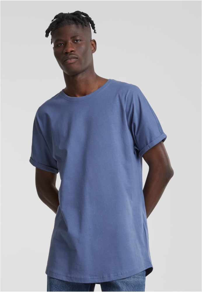 Tricou Long Shaped Turnup Urban Classics