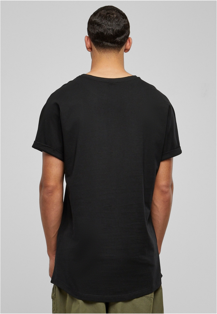 Tricou Long Shaped Turnup Urban Classics