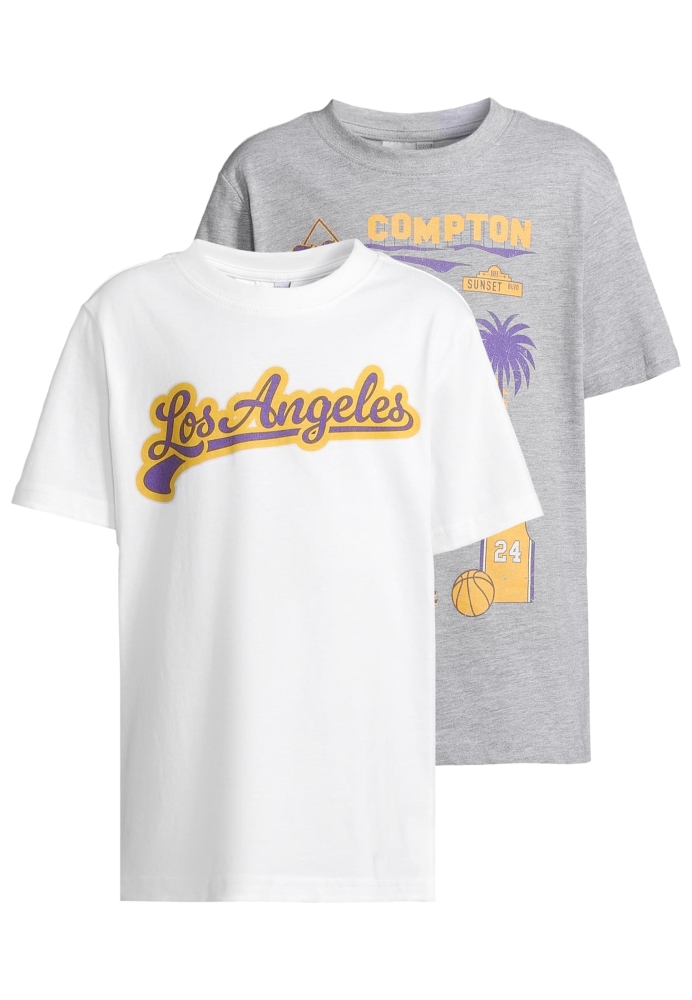 Camasa urban T- 2 Pack - kurzarm - Los Angeles Compton Urban Classics